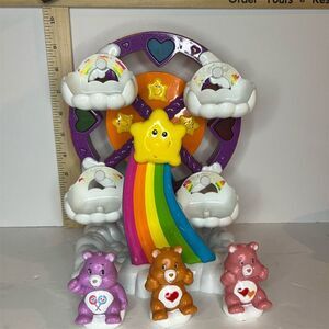 Care Bears Ferris Wheel Toy with Rainbow and Bears